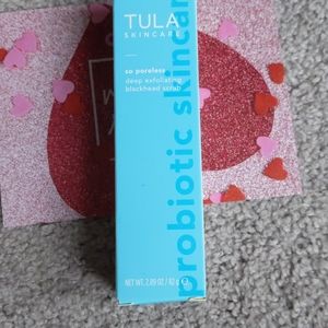 Tula skincare deep exfoliating blackhead scrub